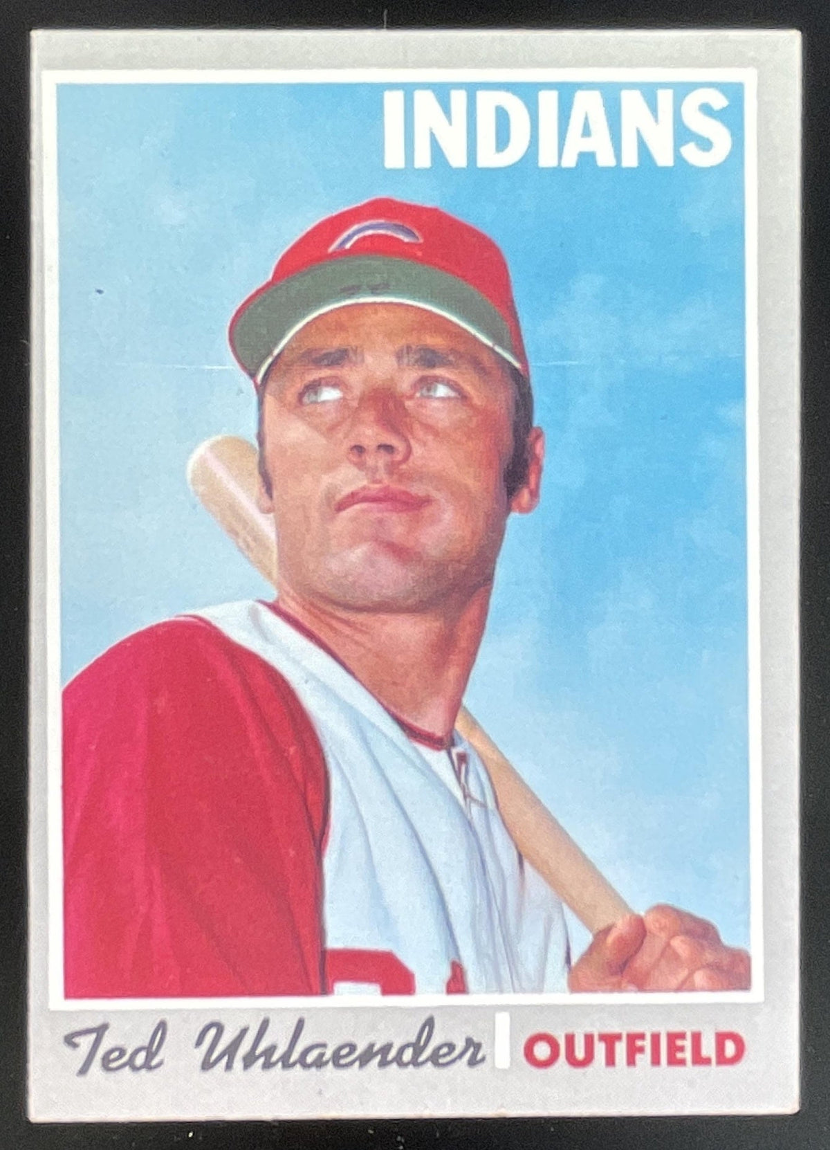 1970 Topps #673 Ted Uhlaender product image 1, provided for visual reference and product detail review