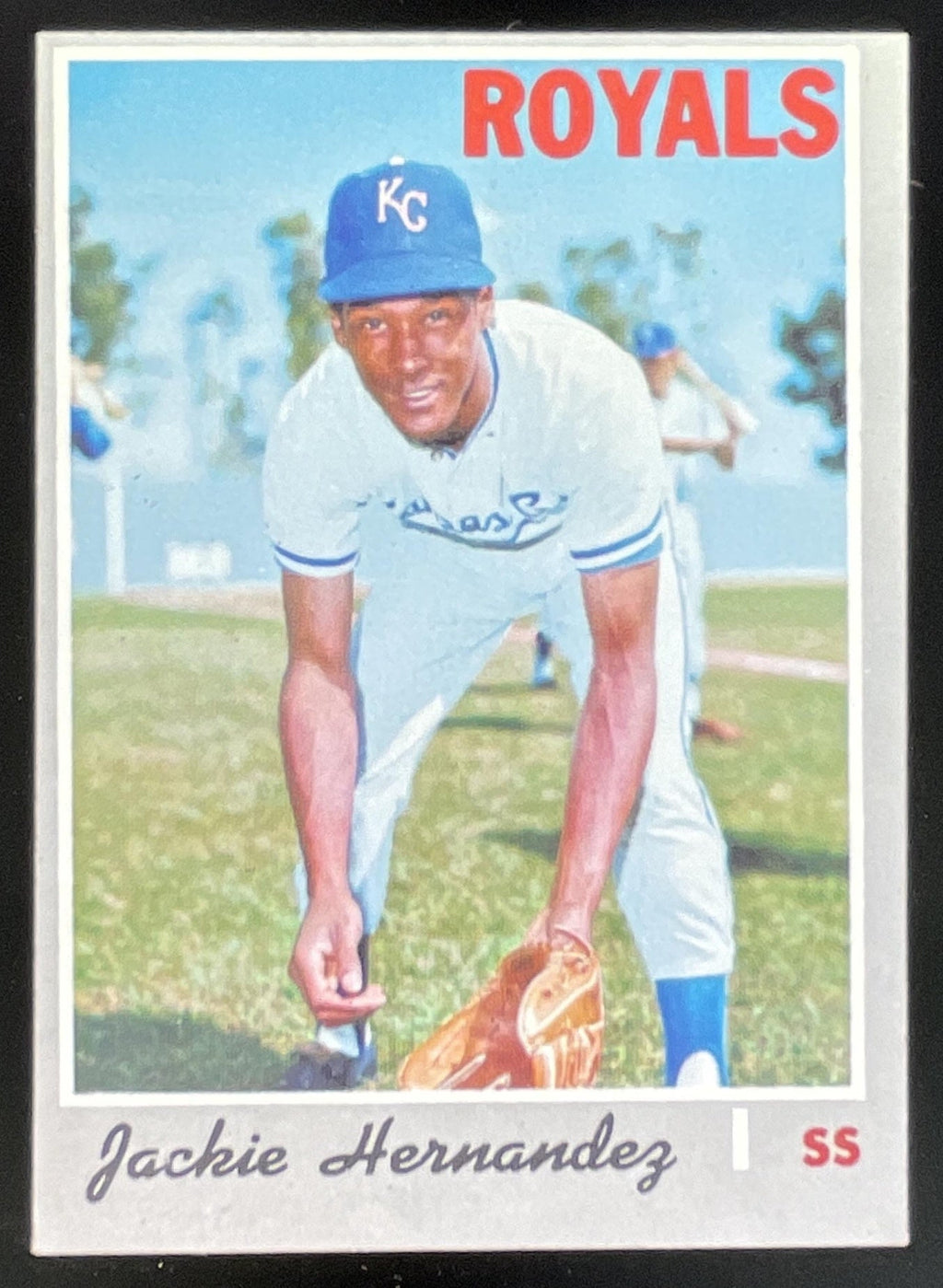 1970 Topps #686 Jackie Hernandez product image 1, provided for visual reference and product detail review