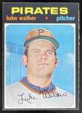 1971 Topps #534 Luke Walker product image 1, provided for visual reference and product detail review