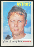 1970 Topps #701 Jack Billingham product image 1, provided for visual reference and product detail review