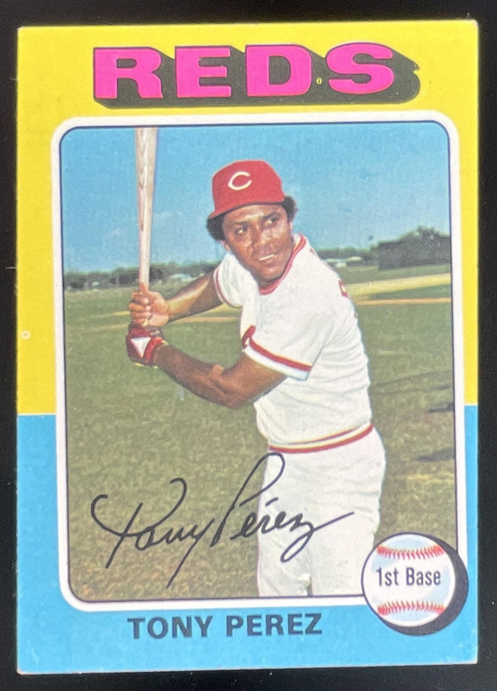 1975 Topps #560 Tony Perez product image 1, provided for visual reference and product detail review