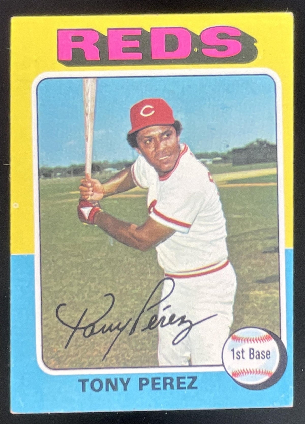1975 Topps #560 Tony Perez product image 1, provided for visual reference and product detail review