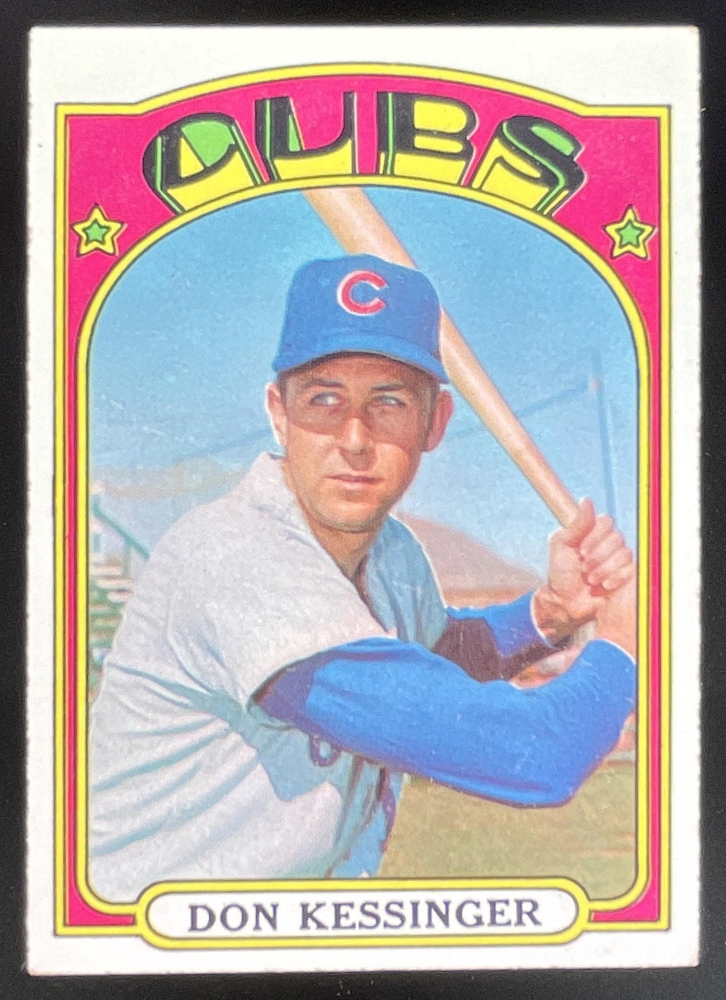 1972 Topps #145 Don Kessinger product image 1, provided for visual reference and product detail review