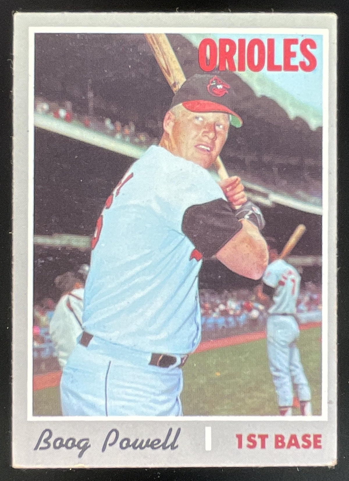1970 Topps #410 Boog Powell product image 1, provided for visual reference and product detail review