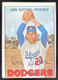 1967 Topps #445 Don Sutton product image 1, provided for visual reference and product detail review