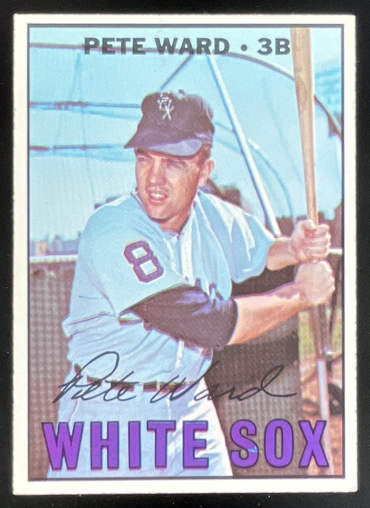 1967 Topps #436 Pete Ward product image 1, provided for visual reference and product detail review