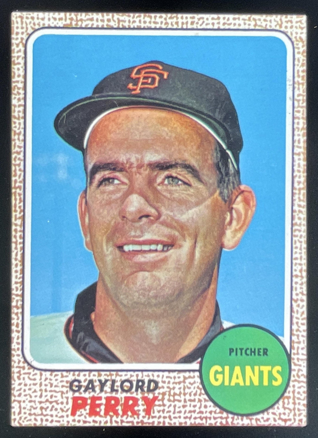 1968 Topps #85 Gaylord Perry product image 1, provided for visual reference and product detail review