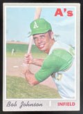 1970 Topps #693 Bob Johnson product image 1, provided for visual reference and product detail review