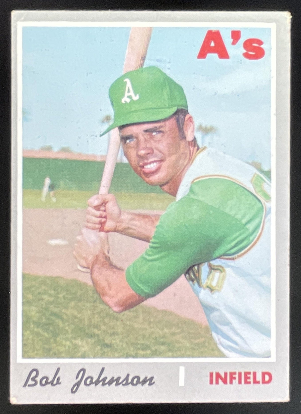 1970 Topps #693 Bob Johnson product image 1, provided for visual reference and product detail review