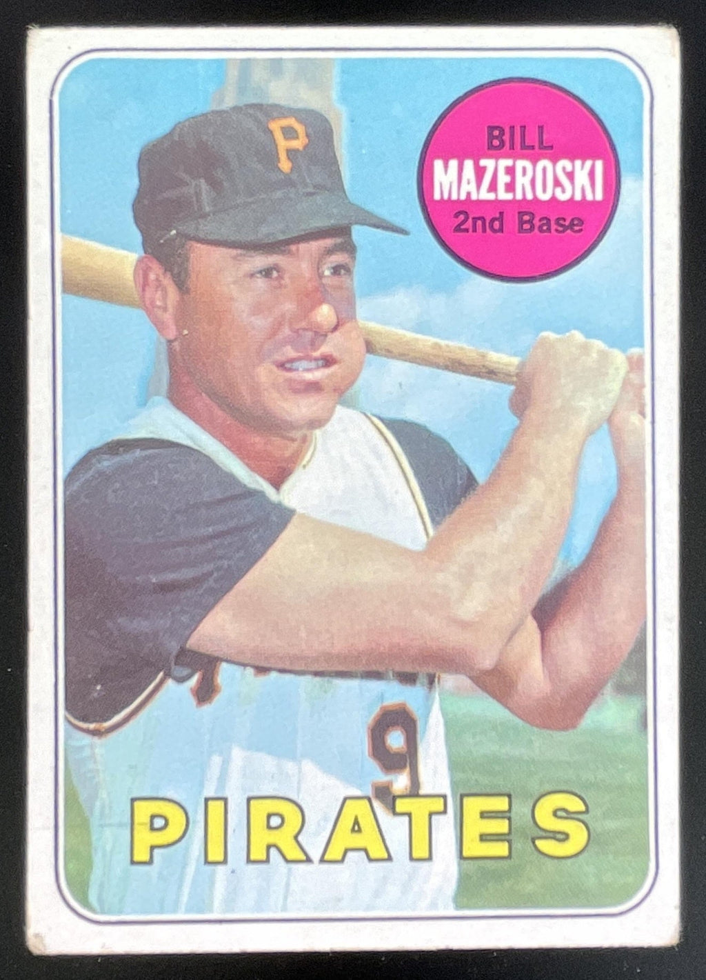 1969 Topps #335 Bill Mazeroski product image 1, provided for visual reference and product detail review