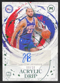2025-26 Topps Motif Acrylic Drip Winsor Green #ADA-JB Johni Broome RC Auto /10 product image 1, provided for visual