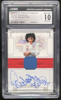2020 National Treasures Firesuit Silver #FS-RP Richard Petty Auto /63 CGC 10 product image 1, provided for visual reference
