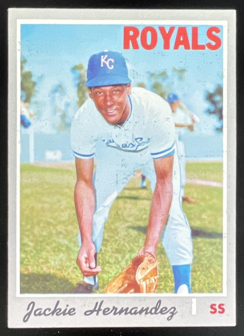 1970 Topps #686 Jackie Hernandez product image 1, provided for visual reference and product detail review