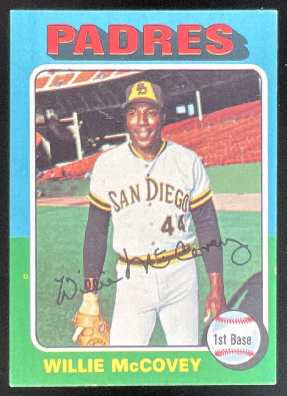 1975 Topps #450 Willie McCovey product image 1, provided for visual reference and product detail review