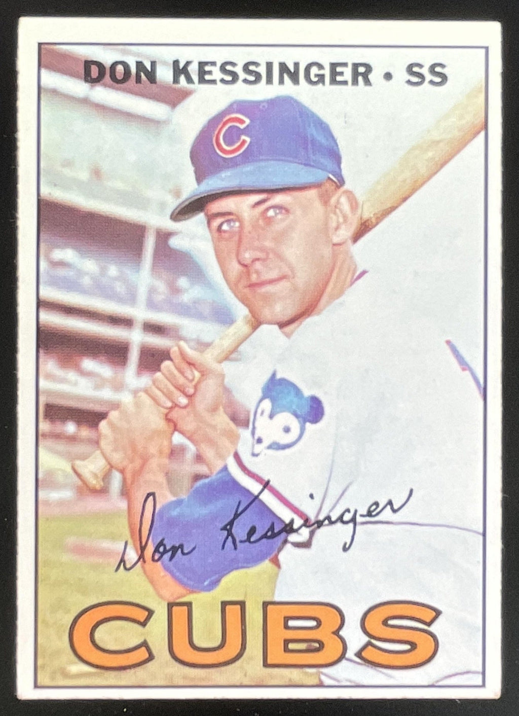 1967 Topps #419 Don Kessinger product image 1, provided for visual reference and product detail review