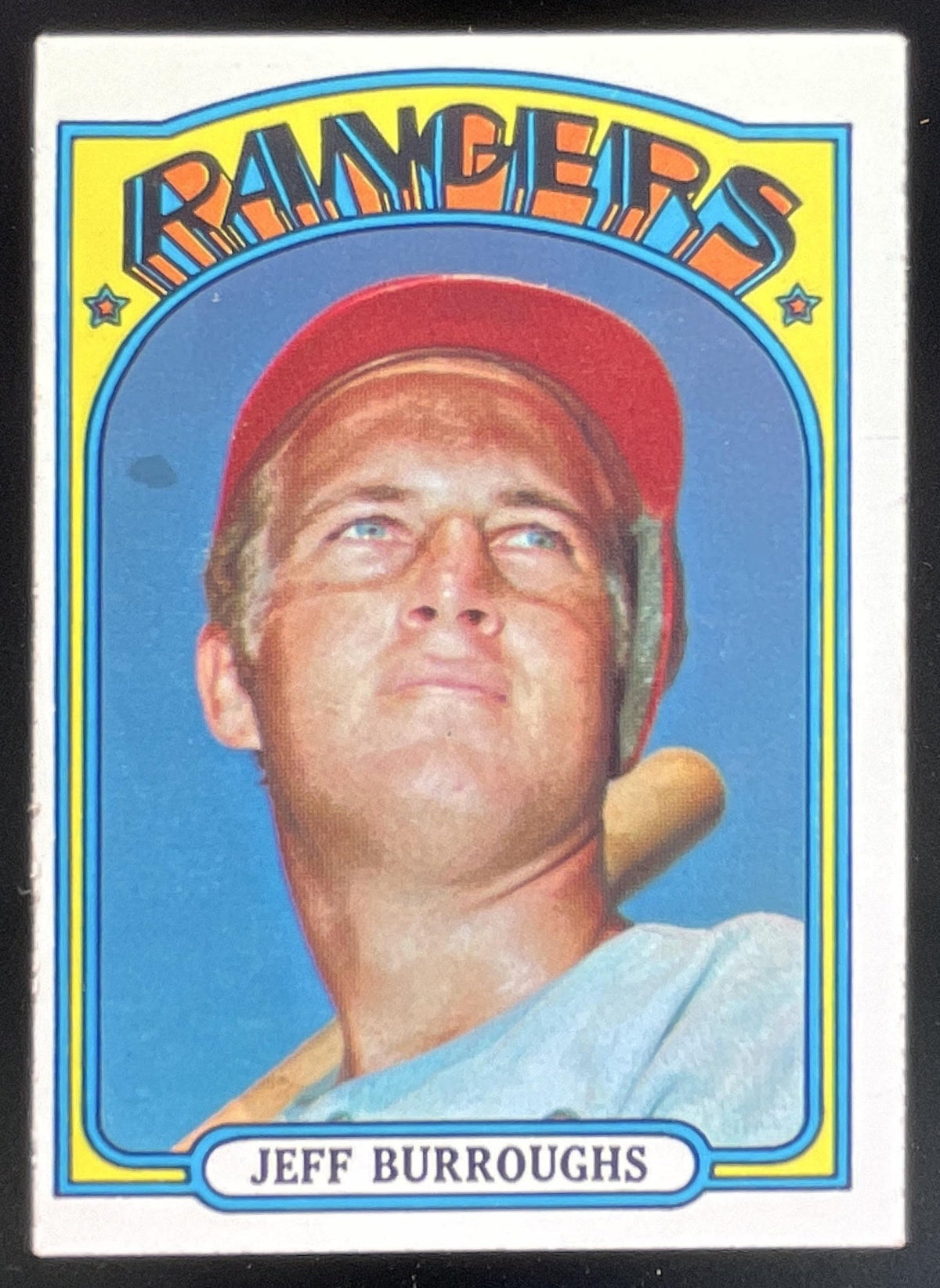 1972 Topps #191 Jeff Burroughs RC product image 1, provided for visual reference and product detail review