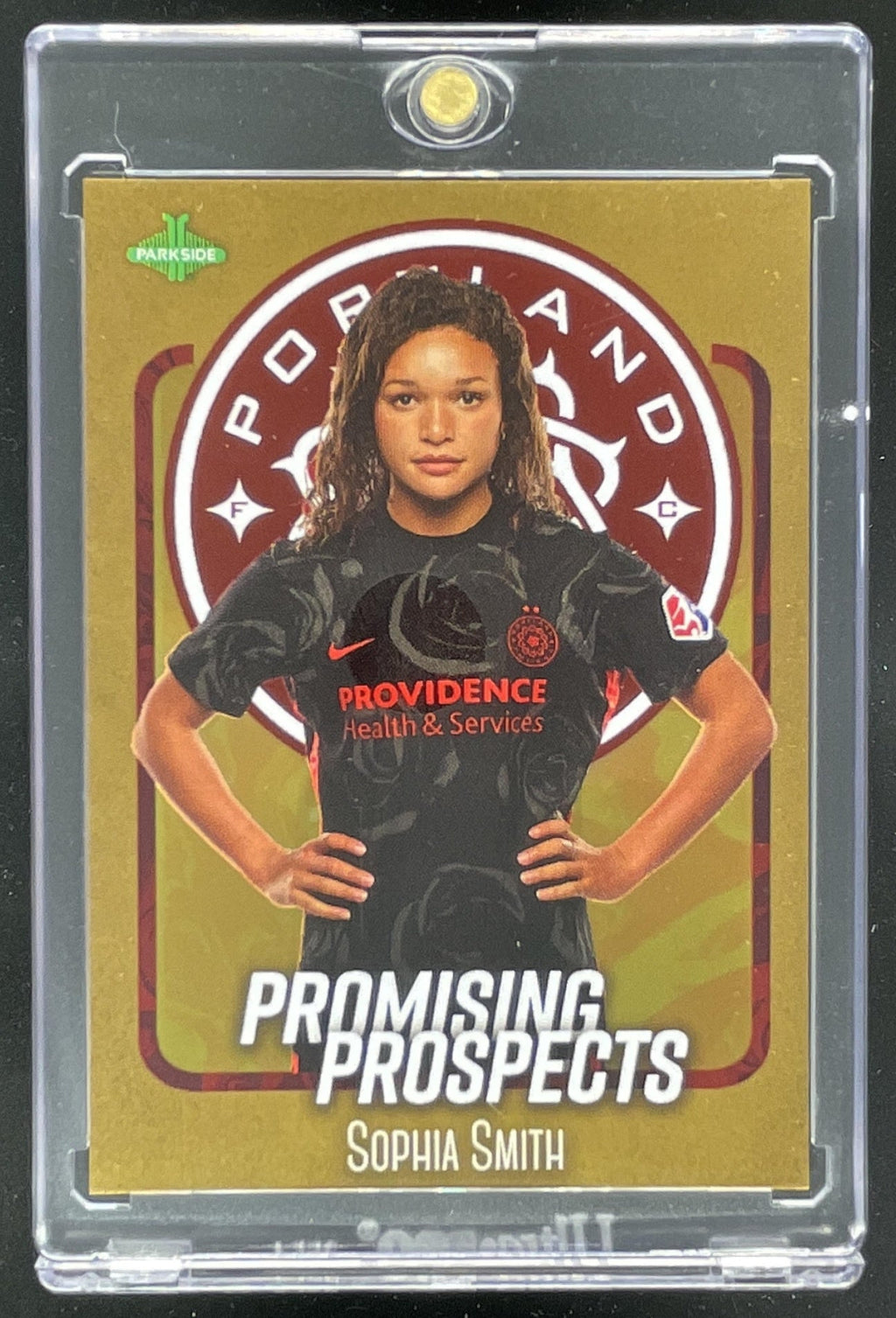 2020 Parkside NWSL Challenge Cup "Promising Prospects" Sophia Smith #P-1 RC product image 1, provided for visual reference