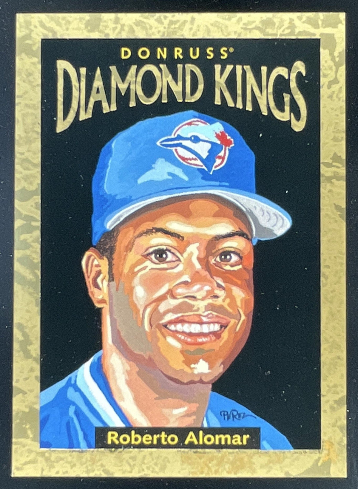 1996 Donruss Diamond Kings #DK-6 Roberto Alomar /10000 product image 1, provided for visual reference and product detail