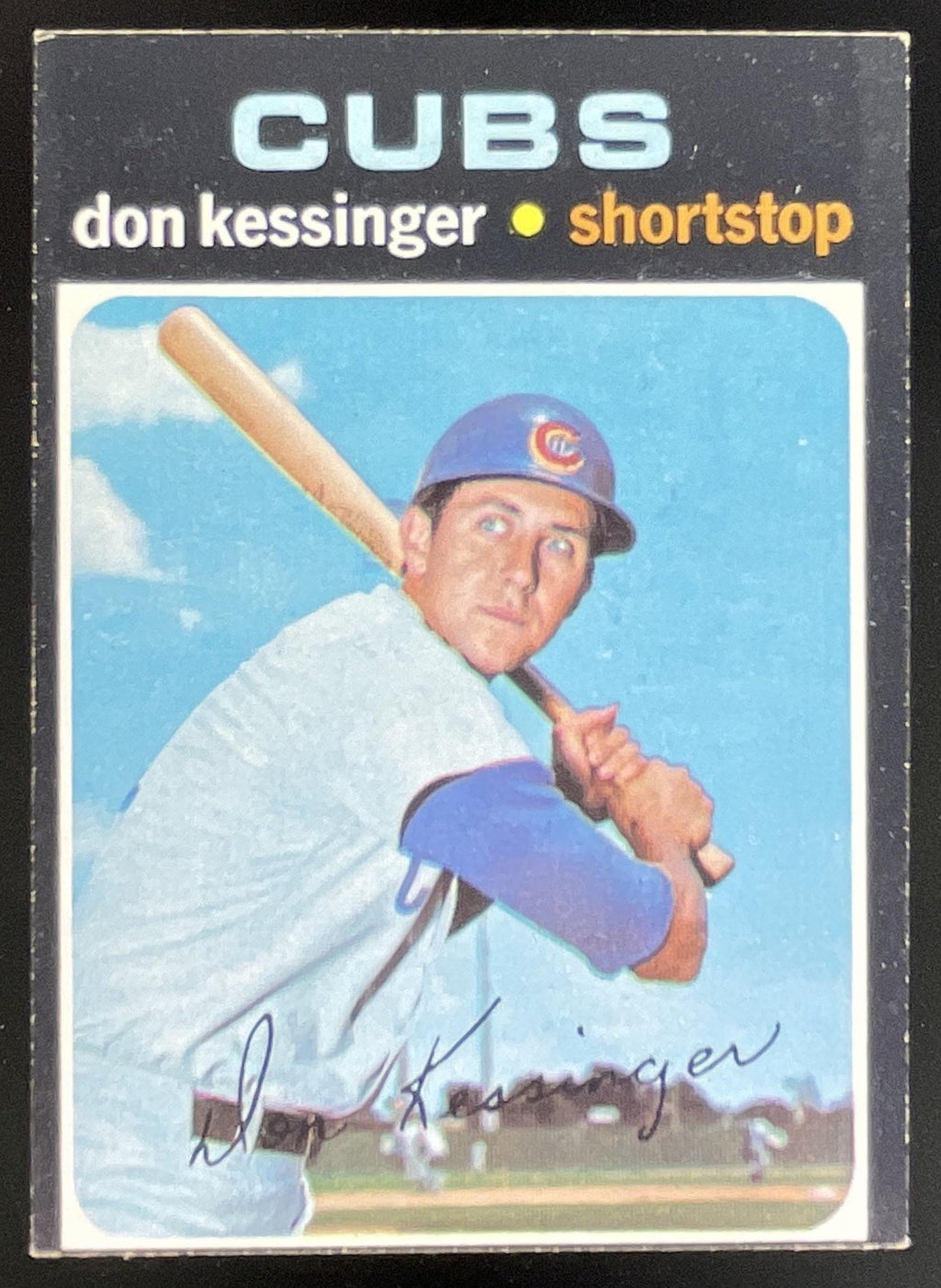 1971 Topps #455 Don Kessinger product image 1, provided for visual reference and product detail review