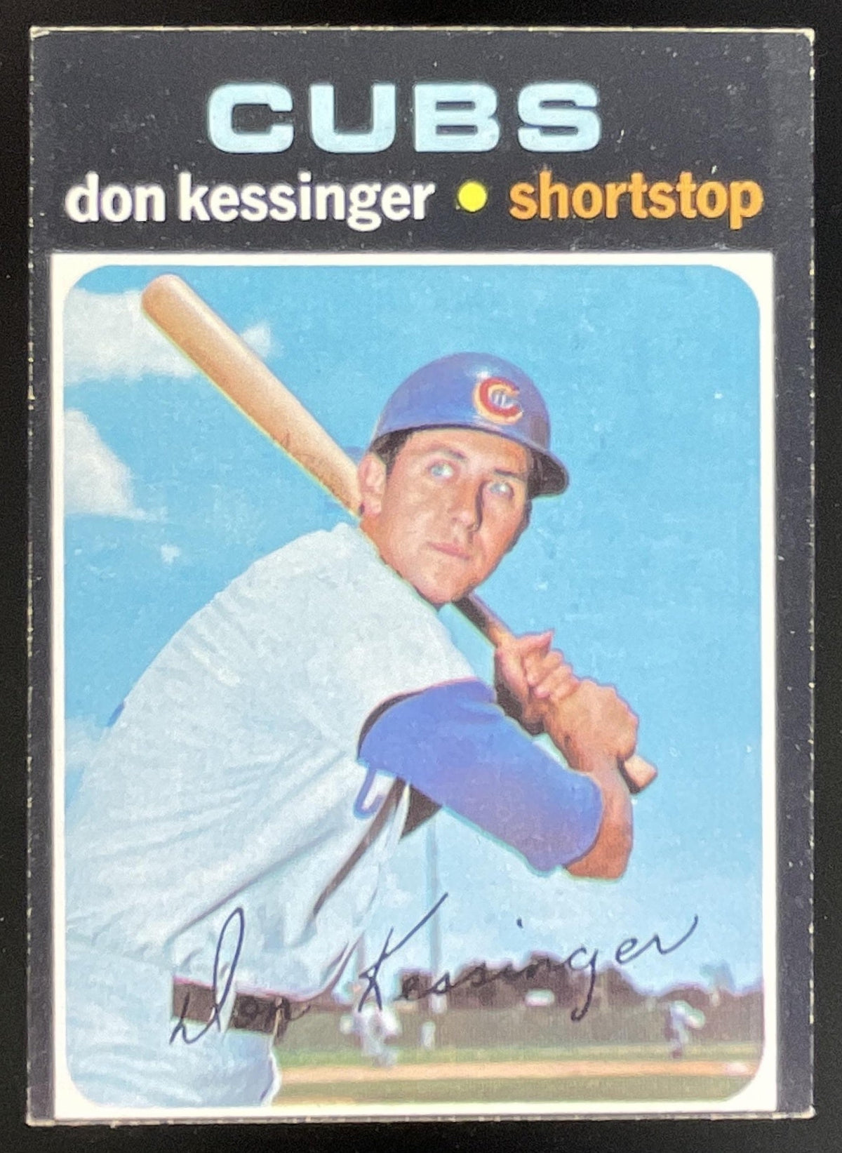1971 Topps #455 Don Kessinger product image 1, provided for visual reference and product detail review