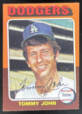 1975 Topps #47 Tommy John product image 1, provided for visual reference and product detail review