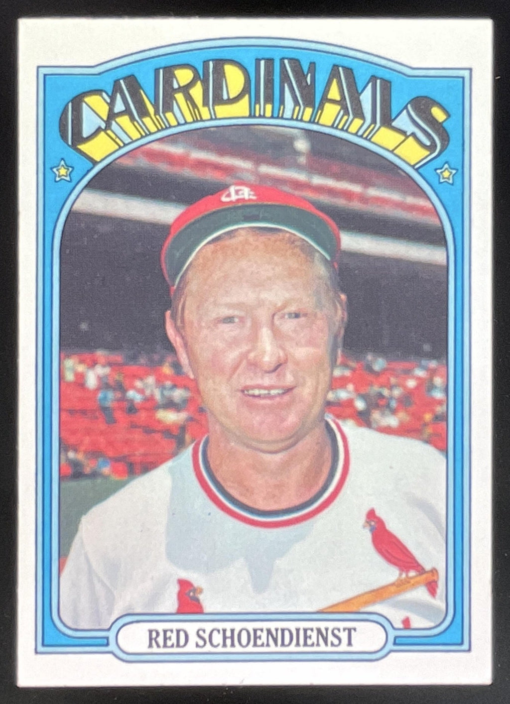 1972 Topps #67 Red Schoendienst product image 1, provided for visual reference and product detail review
