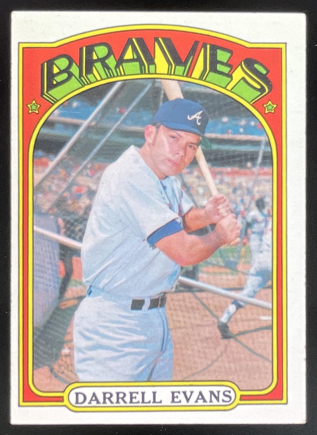 1972 Topps #171 Darrell Evans product image 1, provided for visual reference and product detail review