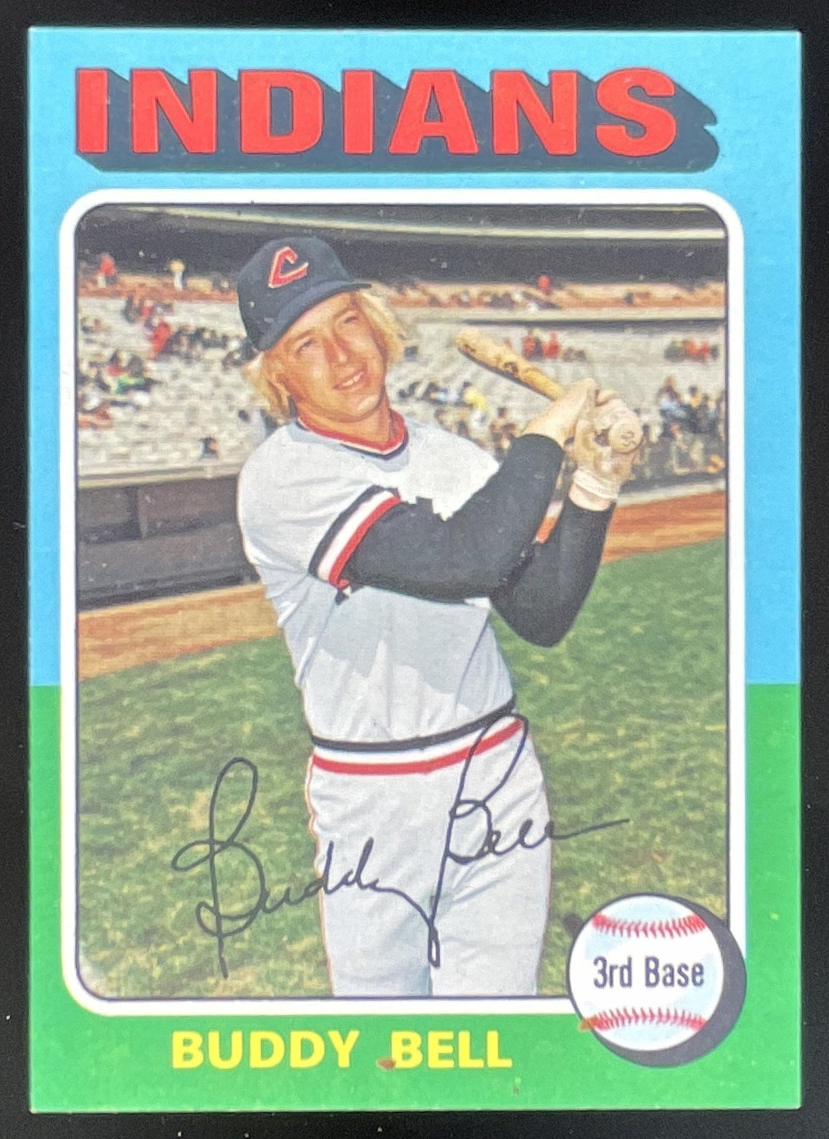 1975 Topps #38 Buddy Bell product image 1, provided for visual reference and product detail review