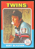 1975 Topps #30 Bert Blyleven product image 1, provided for visual reference and product detail review