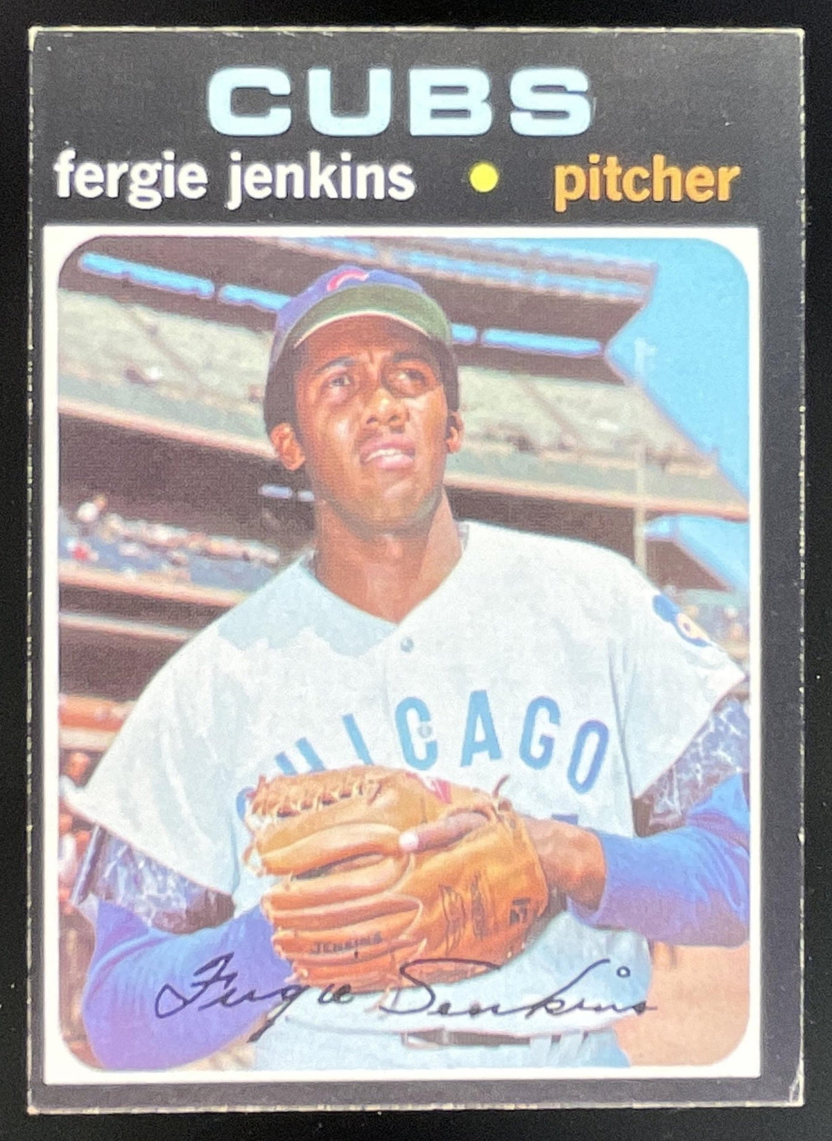 1971 Topps #280 Fergie Jenkins product image 1, provided for visual reference and product detail review