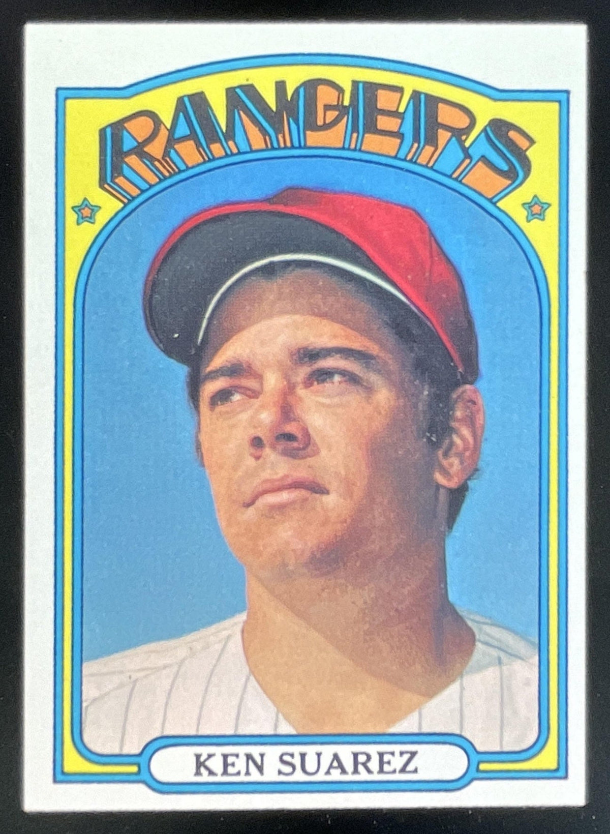 1972 Topps #483 Ken Suarez product image 1, provided for visual reference and product detail review