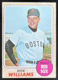 1968 Topps #87 Dick Williams product image 1, provided for visual reference and product detail review