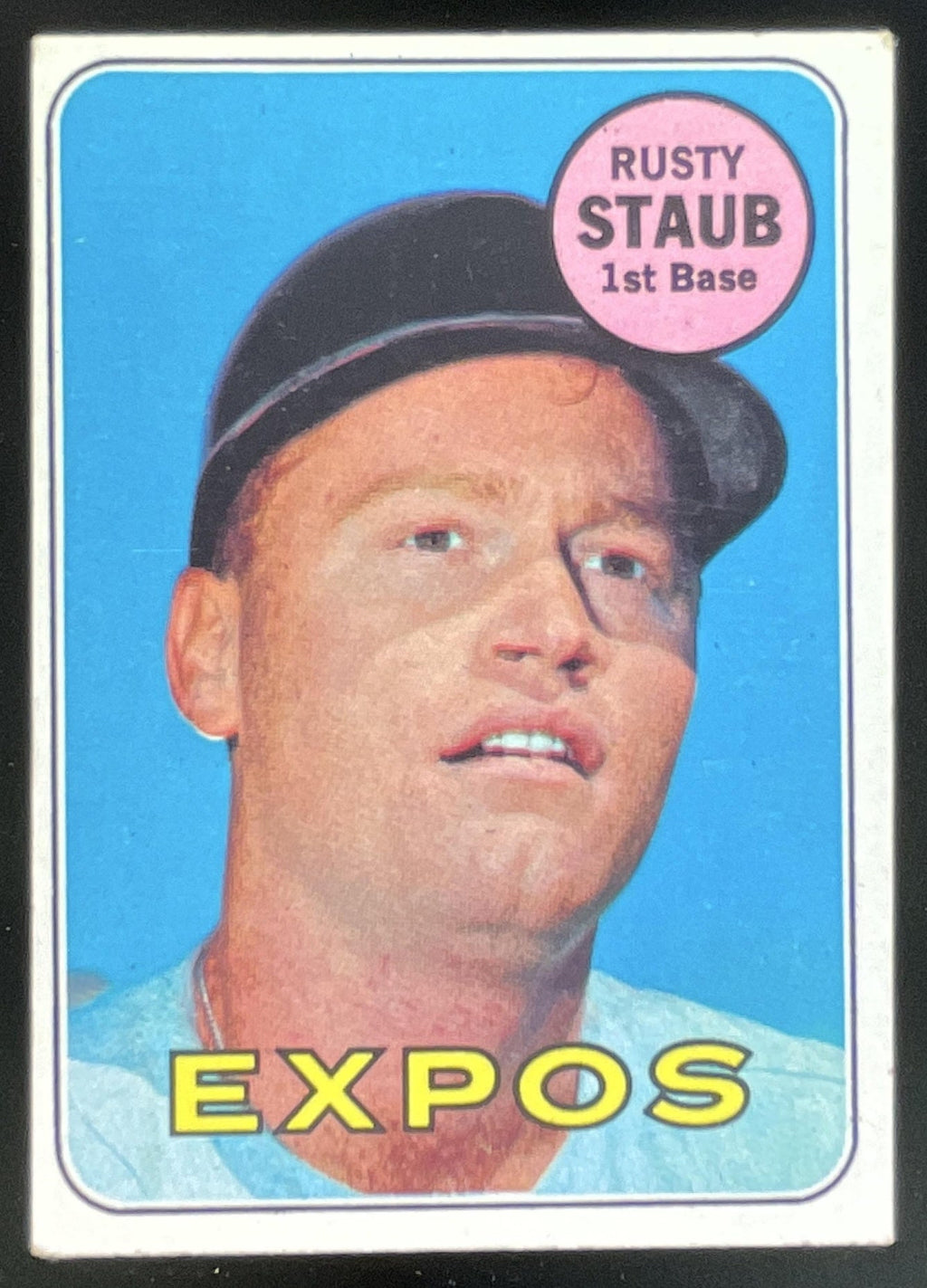 1969 Topps #230 Rusty Staub product image 1, provided for visual reference and product detail review