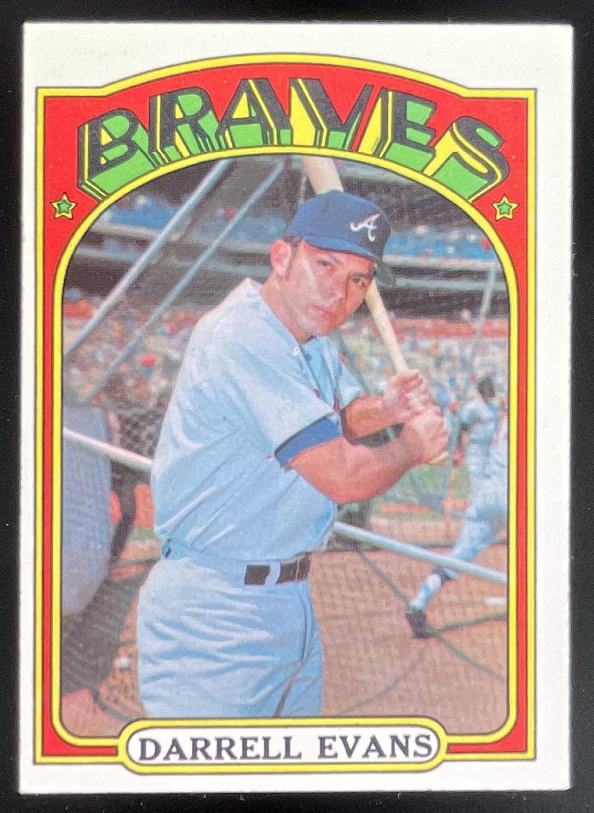 1972 Topps #171 Darrell Evans product image 1, provided for visual reference and product detail review