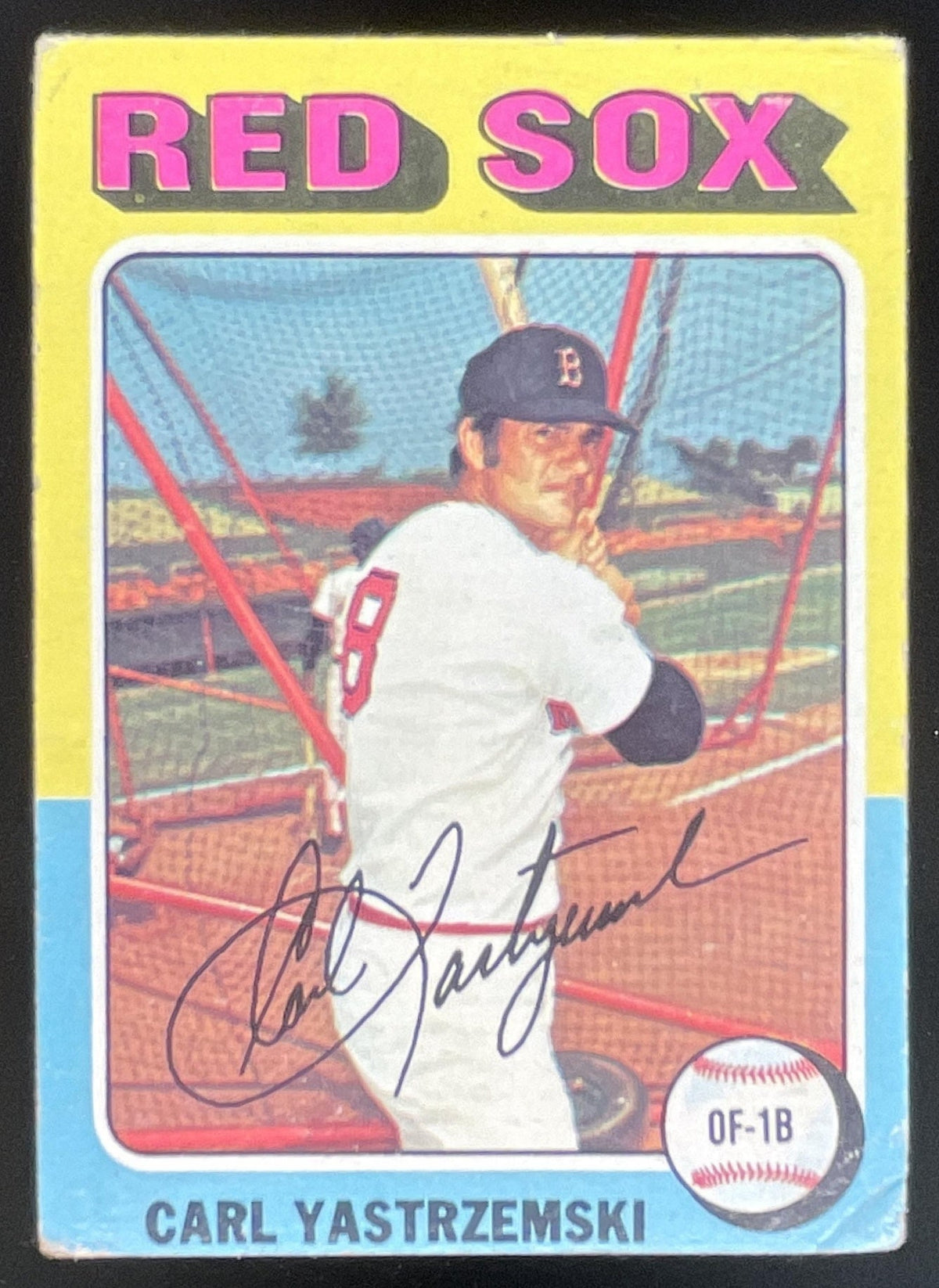 1975 Topps #280 Carl Yastrzemski product image 1, provided for visual reference and product detail review