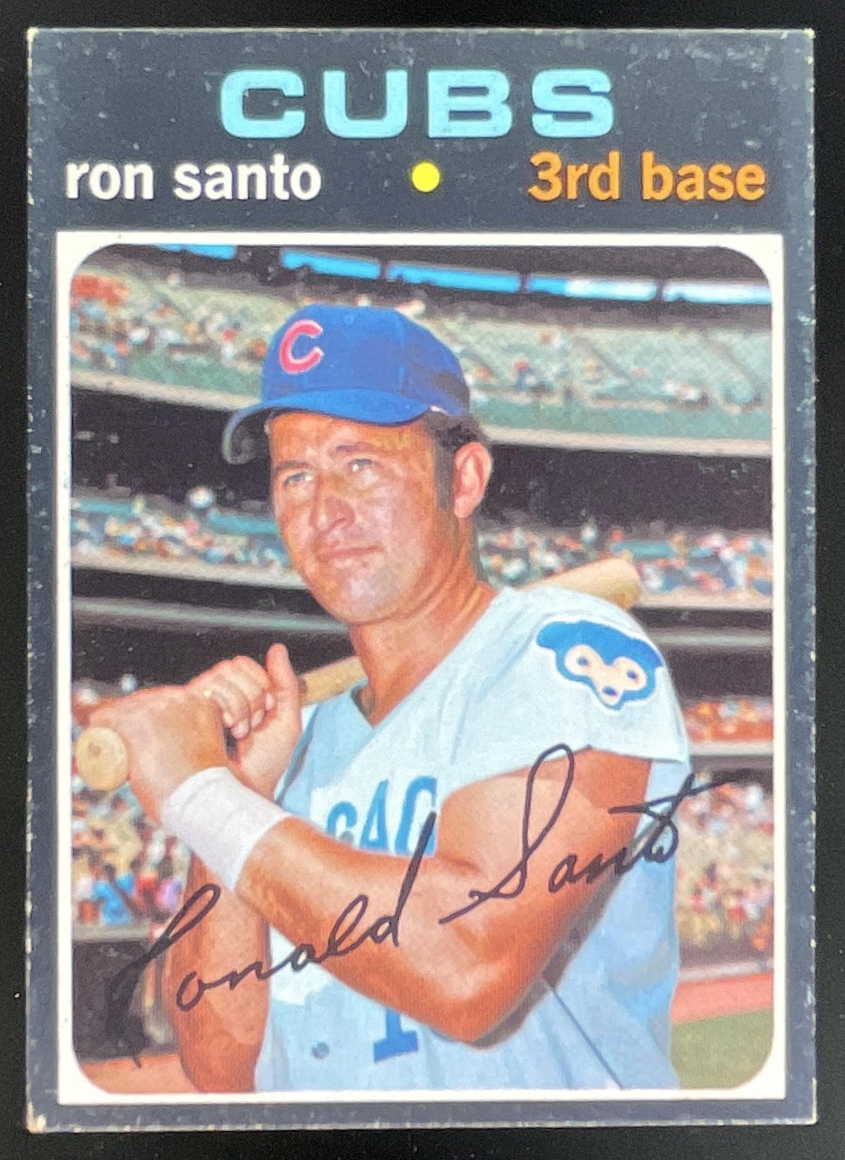 1971 Topps #220 Ron Santo product image 1, provided for visual reference and product detail review