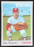 1970 Topps #617 Jim French product image 1, provided for visual reference and product detail review