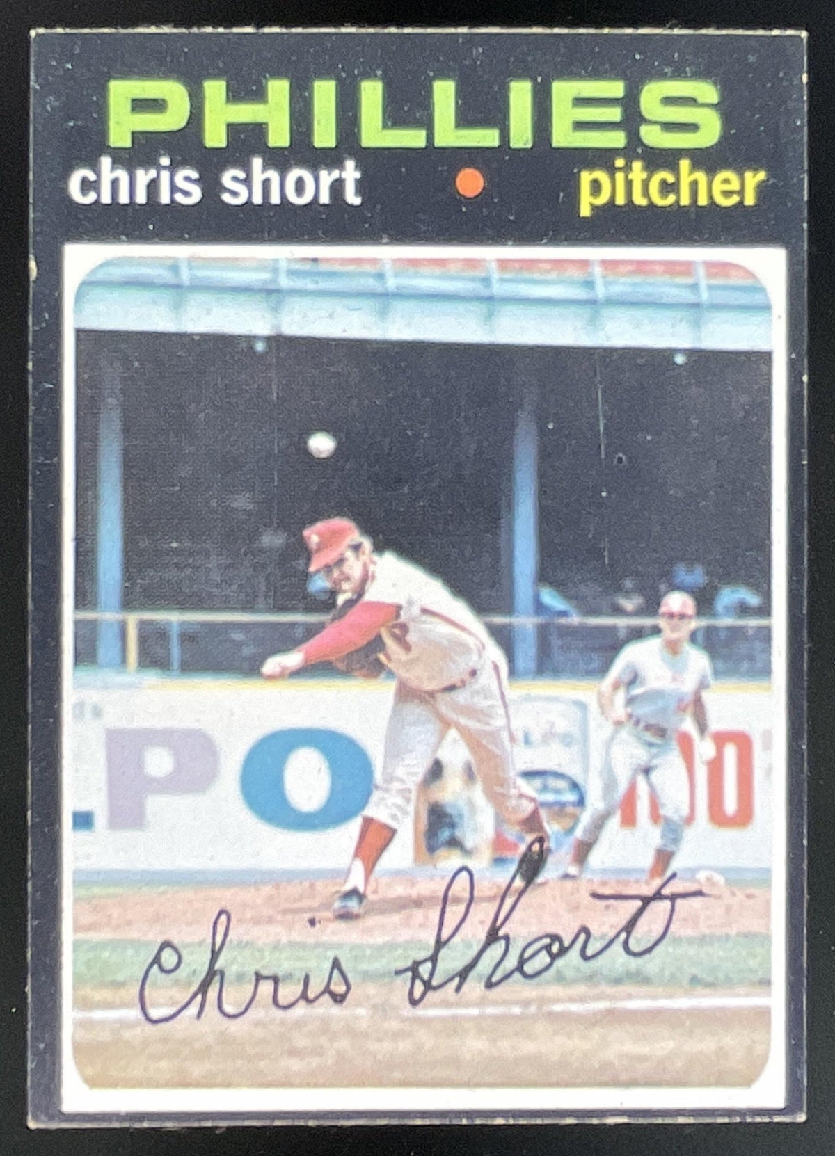 1971 Topps #511 Chris Short product image 1, provided for visual reference and product detail review