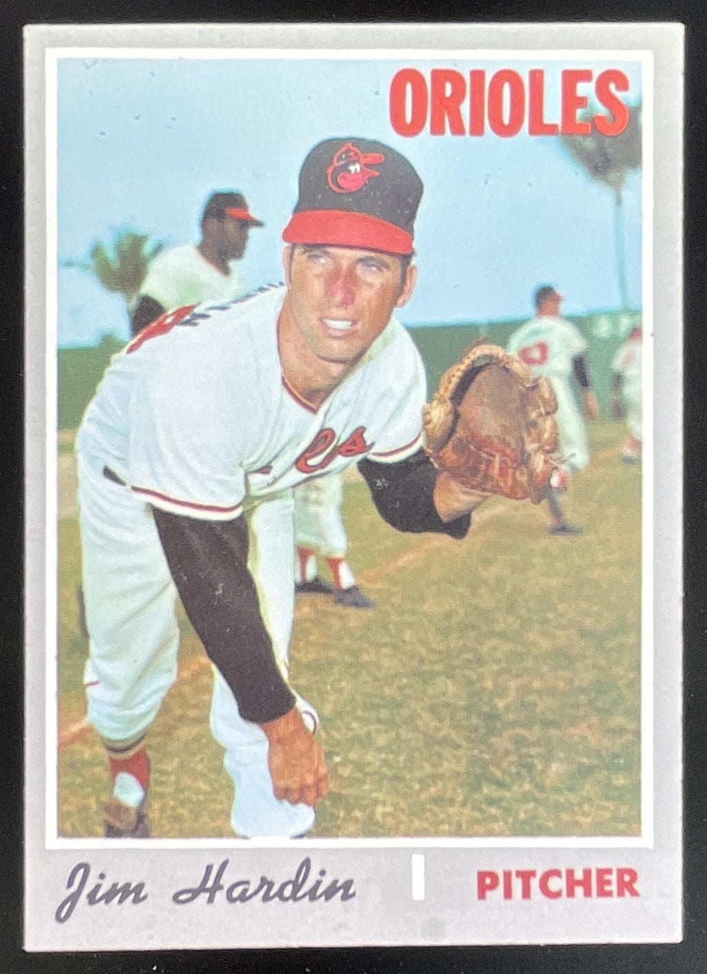 1970 Topps #656 Jim Hardin product image 1, provided for visual reference and product detail review