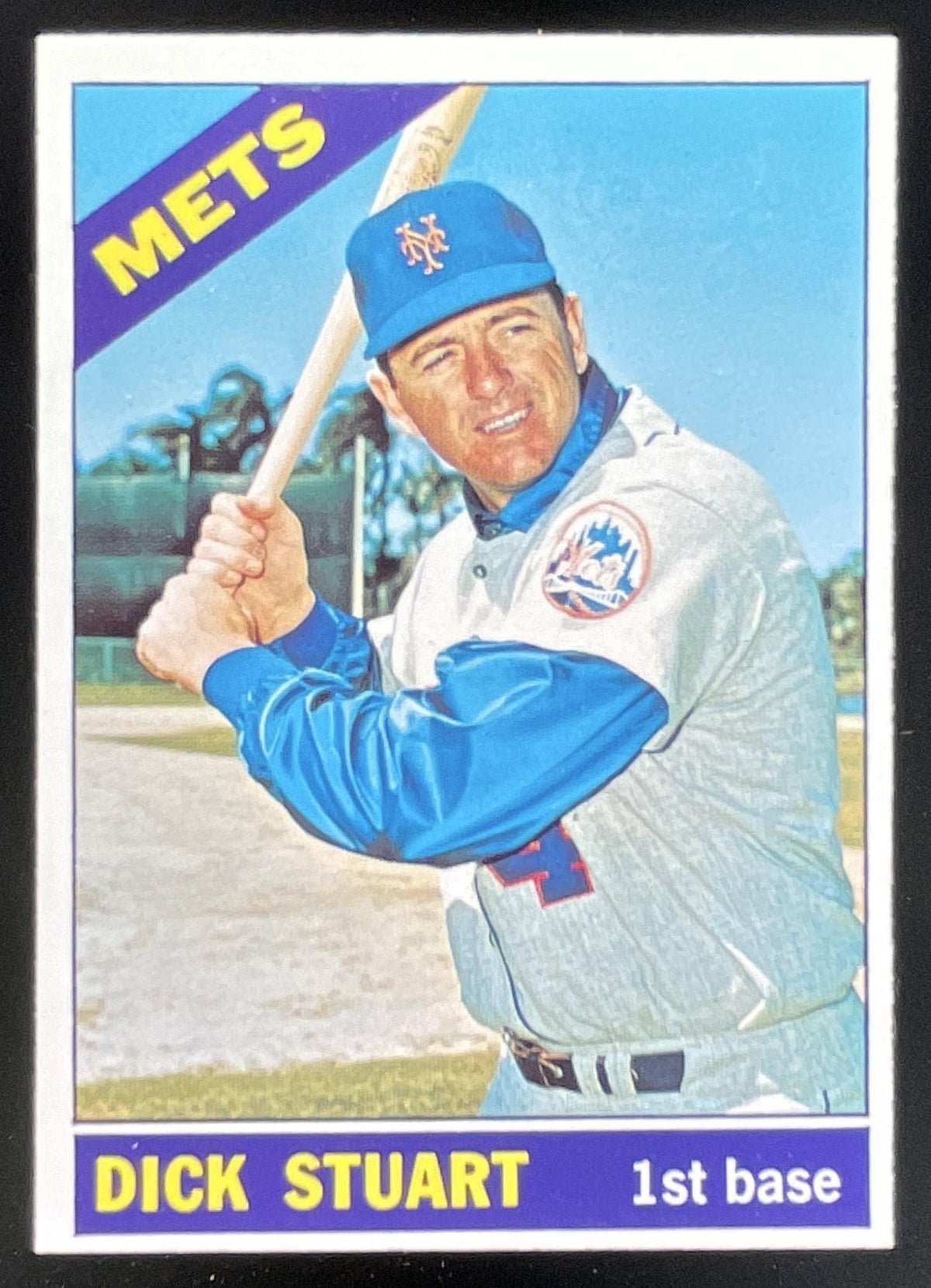 1966 Topps #480 Dick Stuart product image 1, provided for visual reference and product detail review