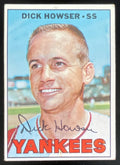 1967 Topps #411 Dick Howser product image 1, provided for visual reference and product detail review