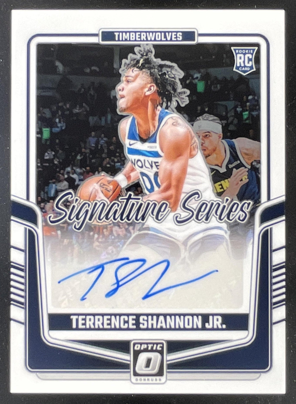 2024-25 Donruss Optic Signature Series #SS-TSJ Terrence Shannon Jr. RC Auto product image 1, provided for visual reference