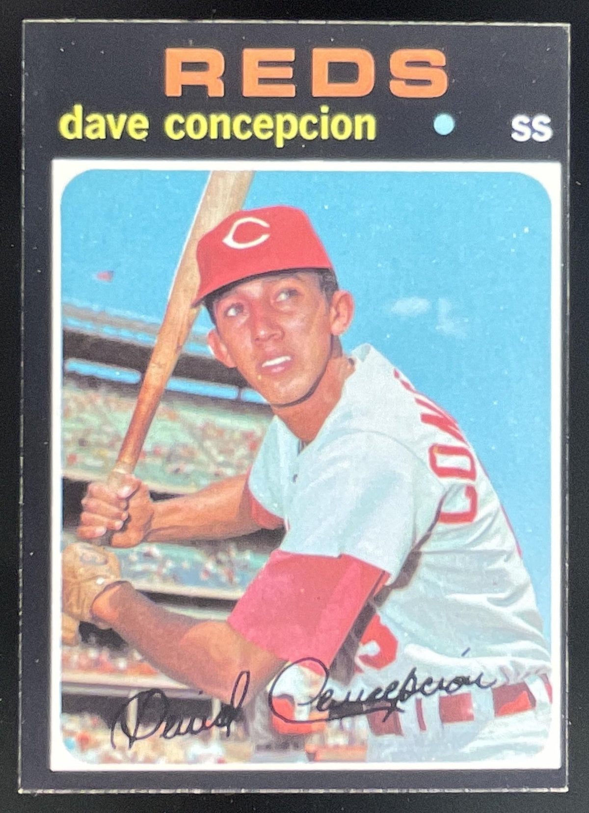 1971 Topps #14 Dave Concepcion RC product image 1, provided for visual reference and product detail review