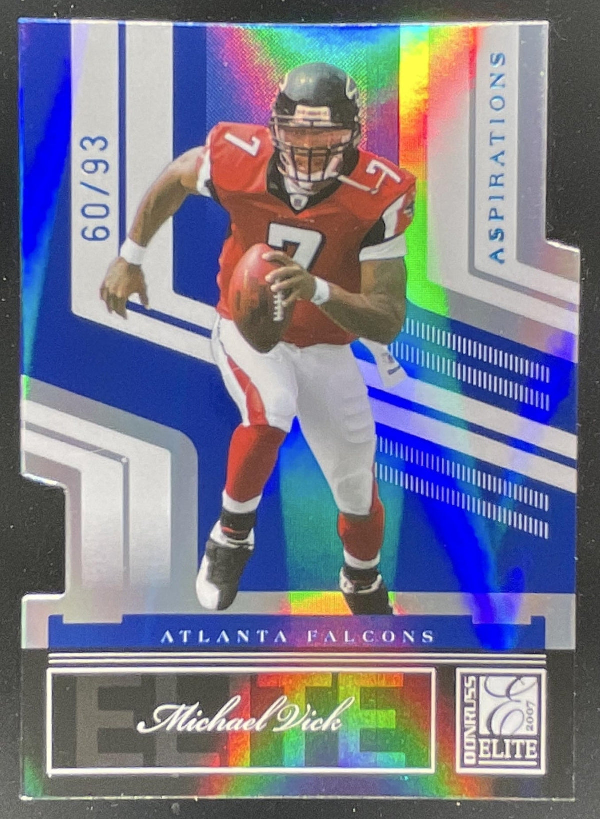 2007 Donruss Elite Aspirations #5 Michael Vick /93 product image 1, provided for visual reference and product detail review