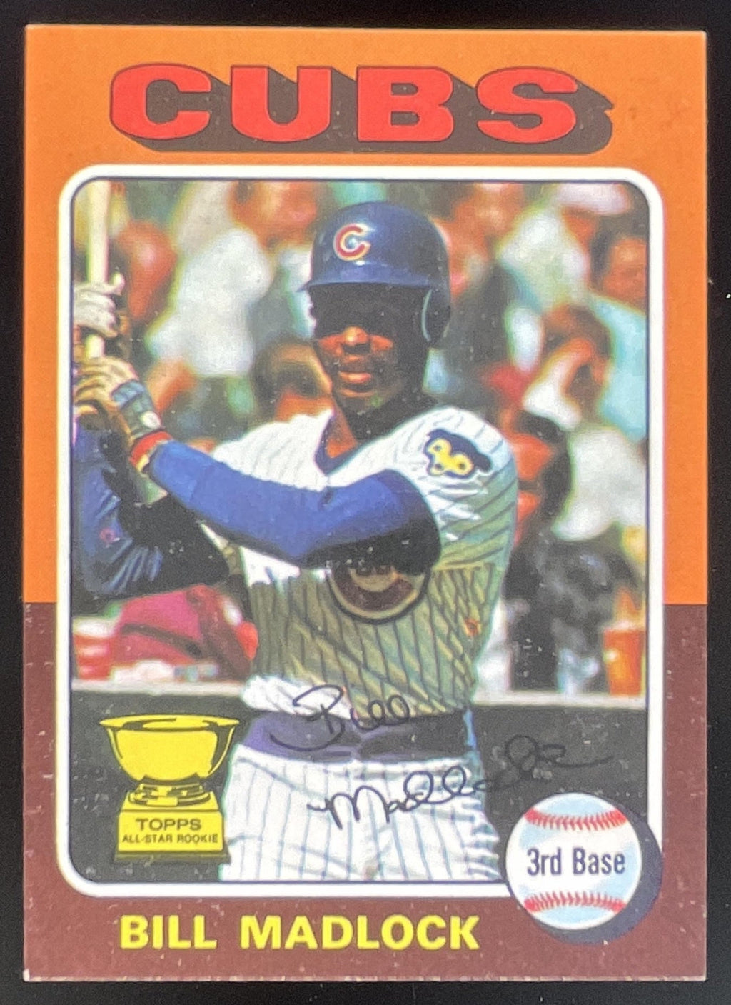 1975 Topps #104 Bill Madlock Super Rookie All-Star ROOKIE product image 1, provided for visual reference and product detail