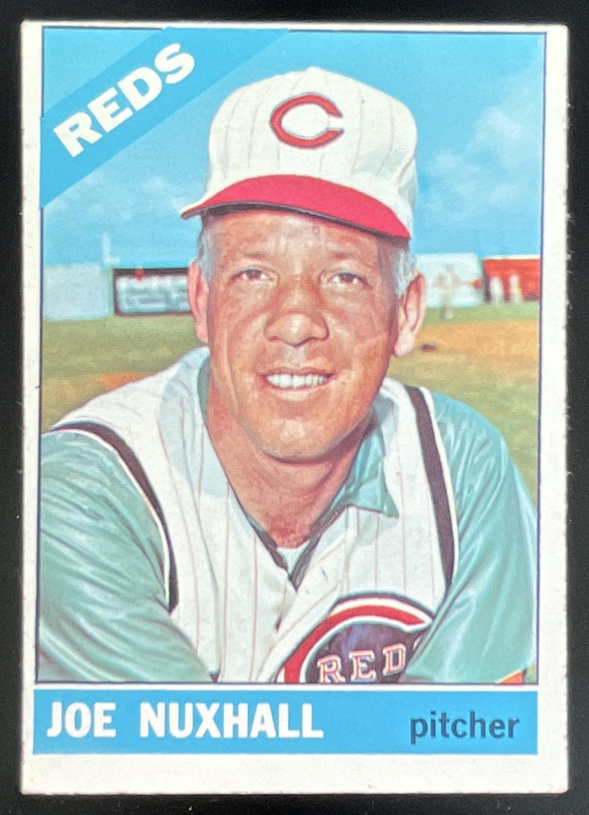 1966 Topps #483 Joe Nuxhall product image 1, provided for visual reference and product detail review