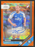2026 Topps Chrome MLS Chrome Orange Wave #CA-TI Tim Ream Auto /25 product image 1, provided for visual reference and product