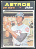 1971 Topps #484 Don Wilson product image 1, provided for visual reference and product detail review