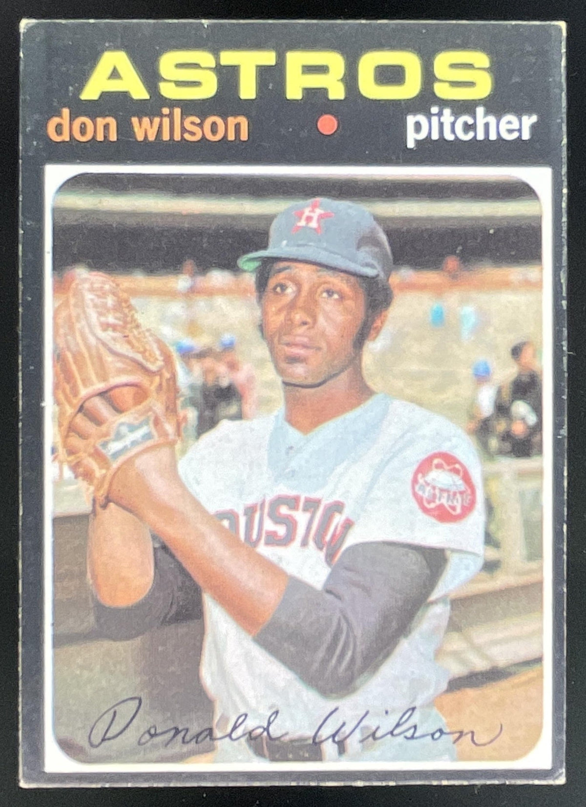 1971 Topps #484 Don Wilson product image 1, provided for visual reference and product detail review