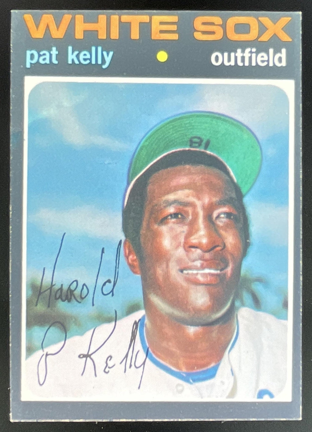 1971 Topps #413 Pat Kelly product image 1, provided for visual reference and product detail review